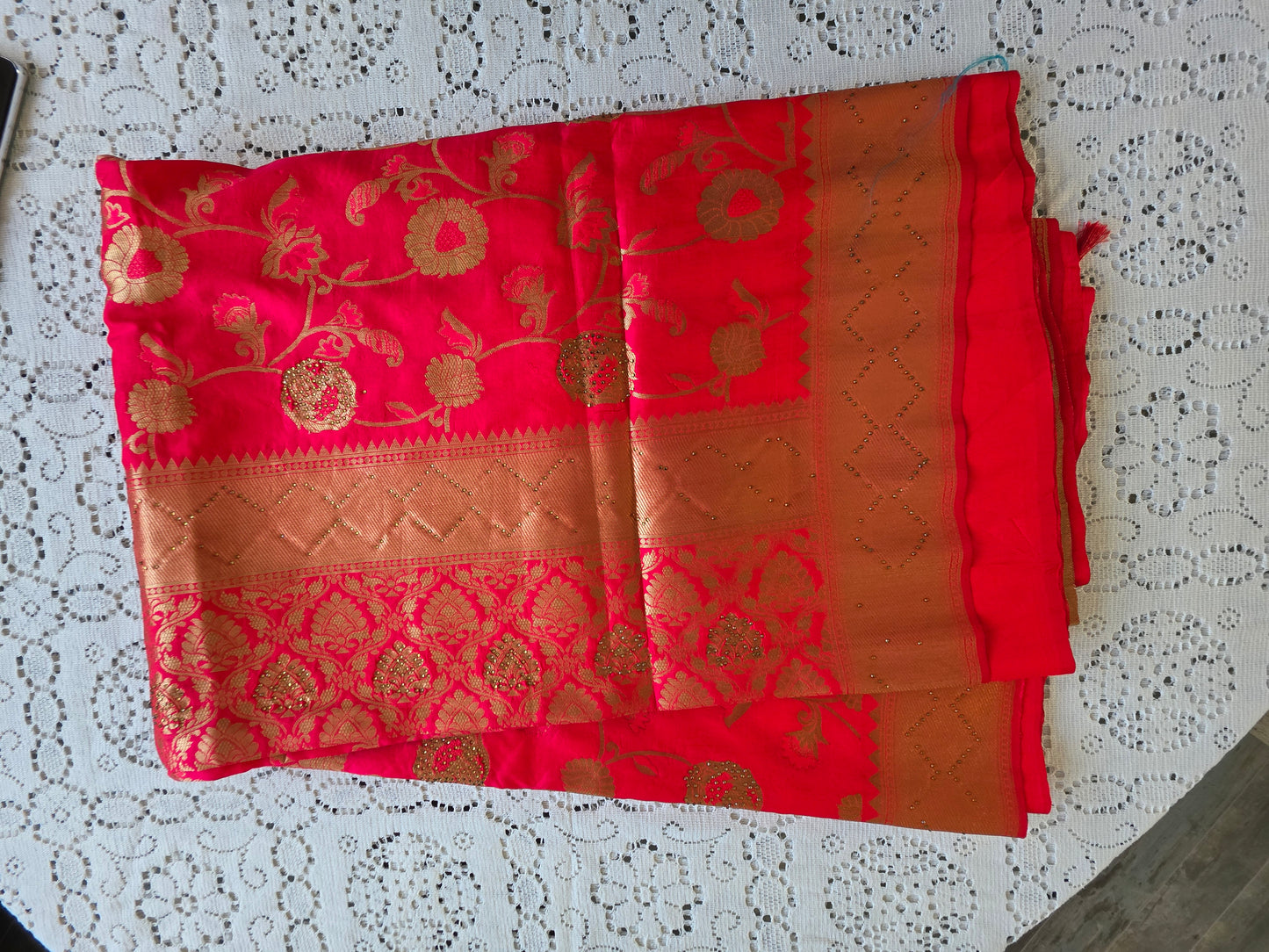 saree canaries silk
