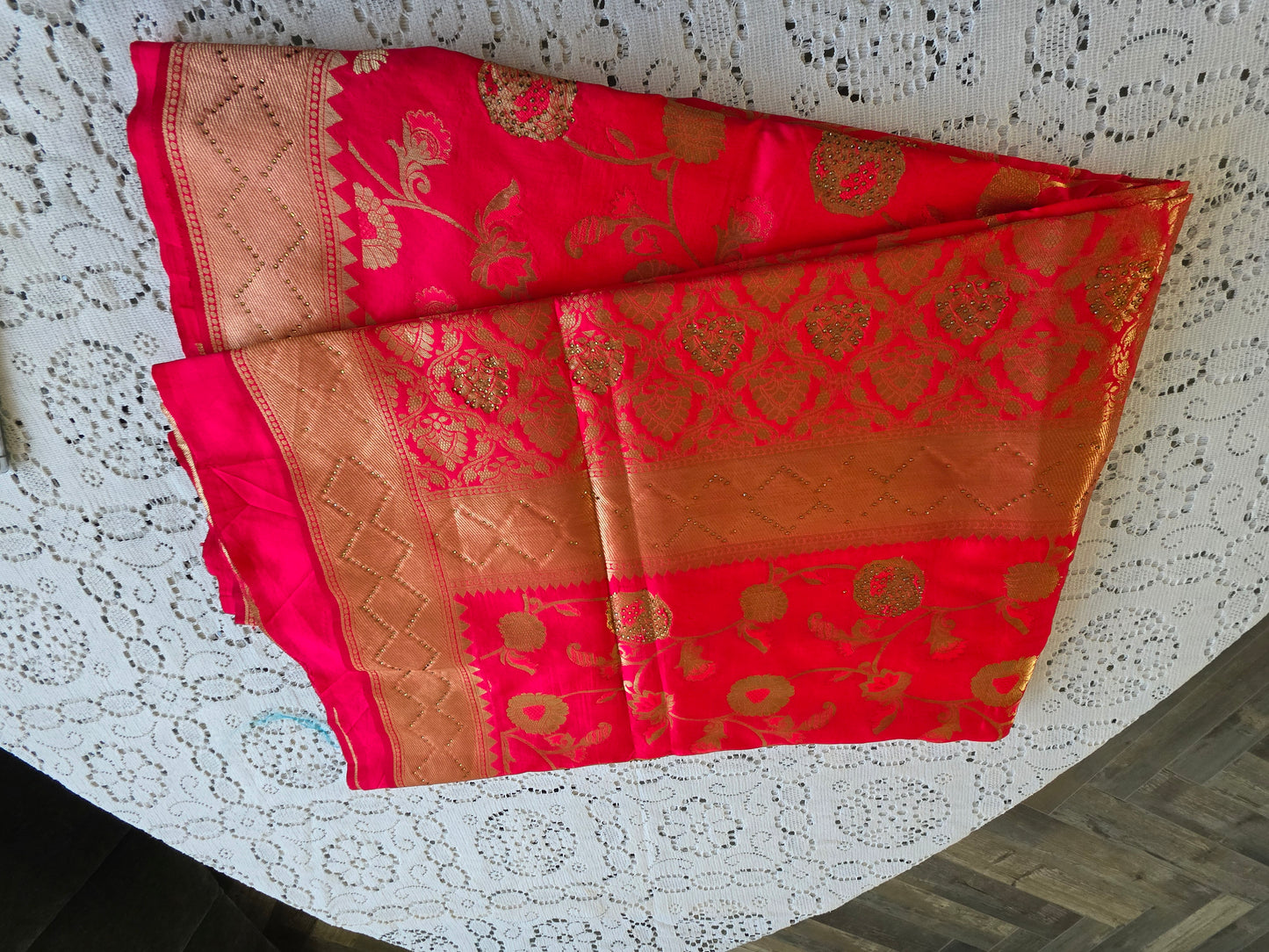saree canaries silk